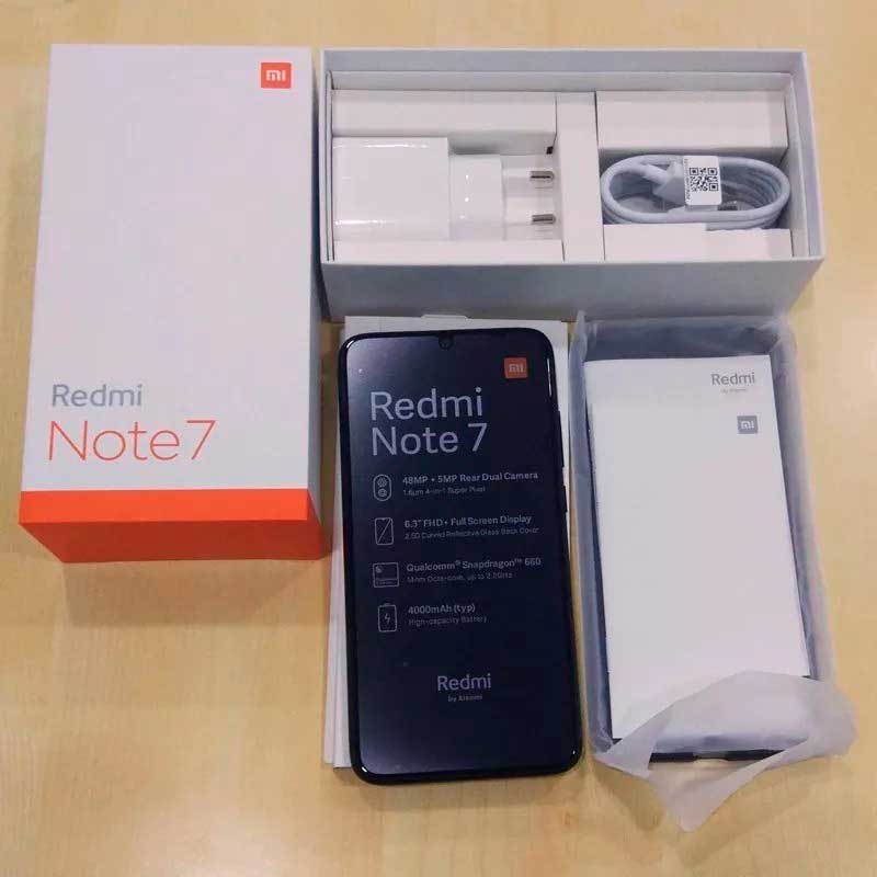 Tela preta Xiaomi Redmi Note 7